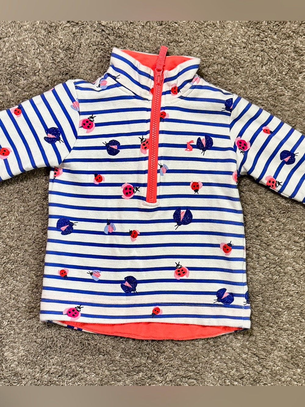 Joules Half-Zip Sweatshirt, Size 4T